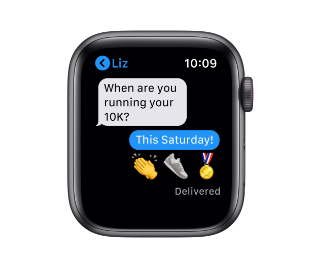 Apple Watch SE 44/Space Gray Aluminium/CharcoalSport LTE - 595347 - zdjęcie 6